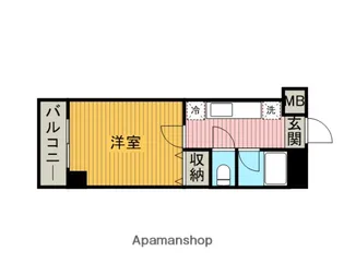 サウスサイド【505号室】の間取り