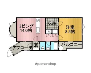 ビラ・トーレ【2階】の間取り