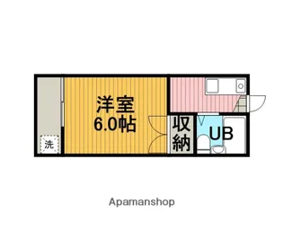 コーポ星が丘【2階】の間取り