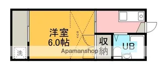 コーポ星が丘【1階】の間取り