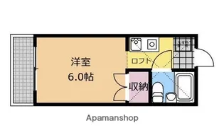 ボナール上鶴間【205号室】の間取り