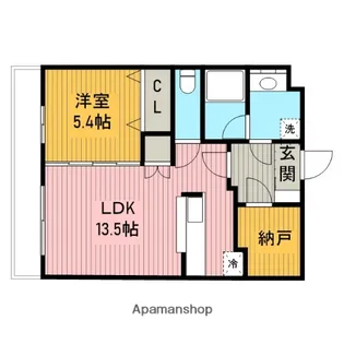 プレステージ原宿【3階】の間取り
