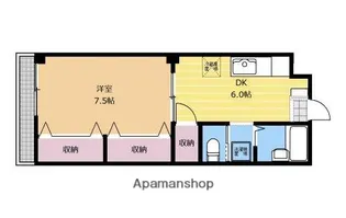 アポロマキシムⅢ【103号室】の間取り