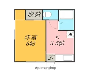 ポンテリブロ【1階】の間取り