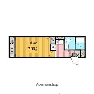 アメイジングハイツ【3階】の間取り