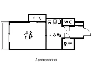 プラネット南橋本【6階】の間取り