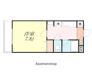 神奈川県相模原市南区相模大野5丁目【アパート】の間取り