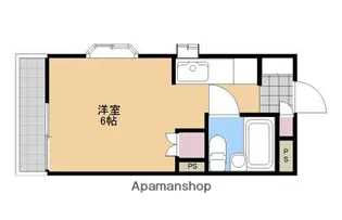 グリーンハイツ【207号室】の間取り