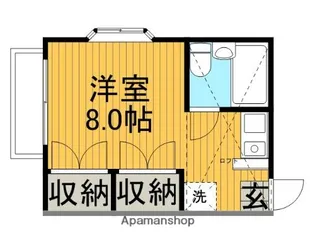 FORTRESS21【201号室】の間取り