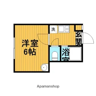 ロッシェル共和3号棟【2階】の間取り