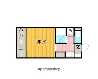 パークヒルズ【3階】の間取り