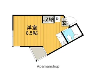 LUKE相模台【310号室】の間取り