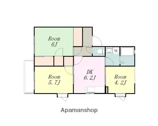 アーバンアイランドⅠ【1階】の間取り