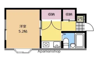 コーポNS【101号室】の間取り
