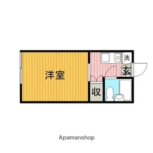 神奈川県相模原市南区鵜野森3丁目【アパート】の間取り