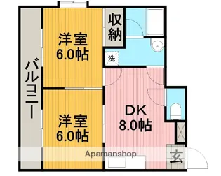 YFC南台【3階】の間取り