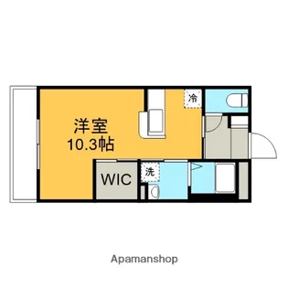 ドミール橋本【2階】の間取り