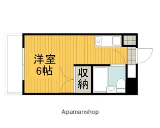 グレイスメゾン城所【4階】の間取り