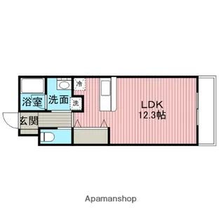 ヴィラ・アンジュ【4階】の間取り