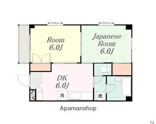 神奈川県相模原市南区豊町【マンション】の間取り