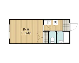 MOONSHINY参番館【1階】の間取り