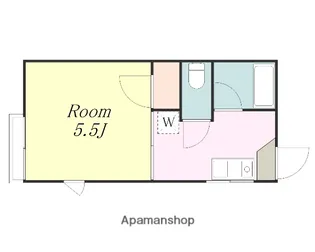 喜久川ハイツ【2階】の間取り