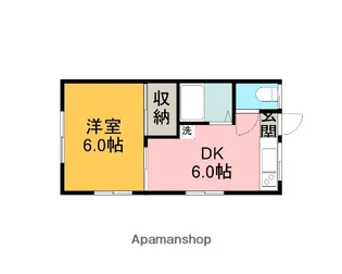 タワー荘【1階】の間取り