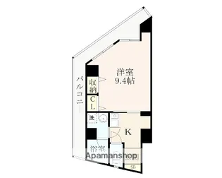 パークハイム渋谷【4階】の間取り