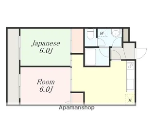 レジデンスインZAMA【3階】の間取り