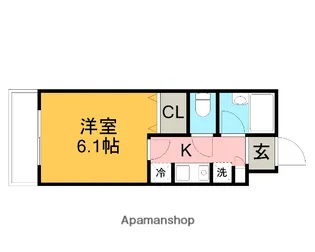 神奈川県相模原市南区相模大野3丁目【マンション】の間取り