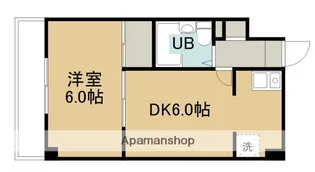 荒木第5ビル【5階】の間取り