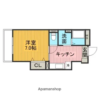 RUHE(ルーエ)【2階】の間取り