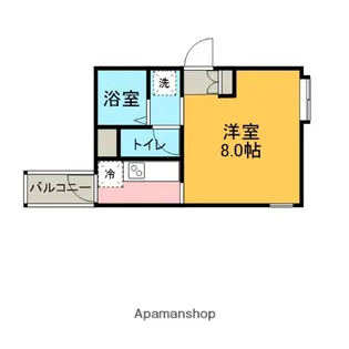 リバティ町田A【303号室】の間取り