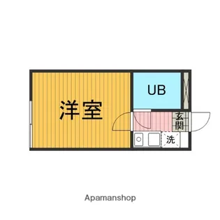 エクレール中央林間【1階】の間取り