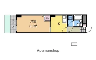 ライオンズマンション相武台第3【105号室】の間取り