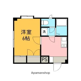 パレス相模大野【2階】の間取り