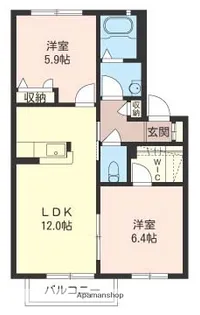 サンモールⅠ【1階】の間取り