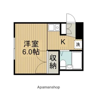 シャンテ相模台B【2階】の間取り