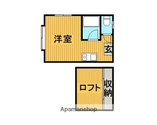 パンシオン東林間【1階】の間取り