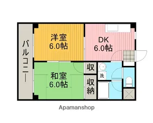 ハイクリーンコート【2階】の間取り