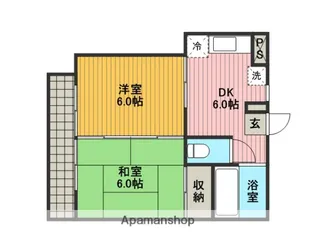 ハイツたかさわ【2階】の間取り