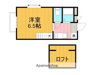 コスモハイム【1階】の間取り