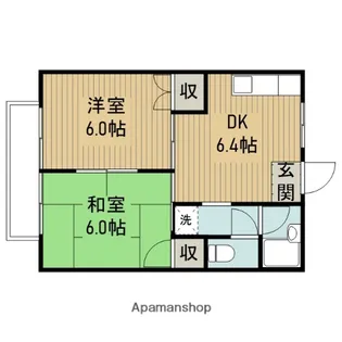 プロスパーA【1階】の間取り
