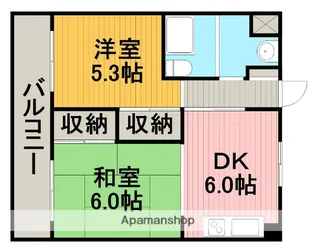 ドームビル【4階】の間取り