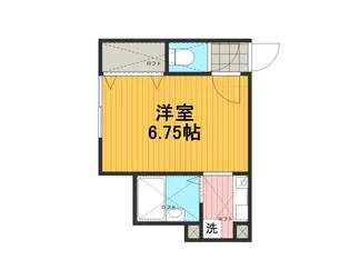 ロッシェル北里Ⅰ号棟【103号室】の間取り