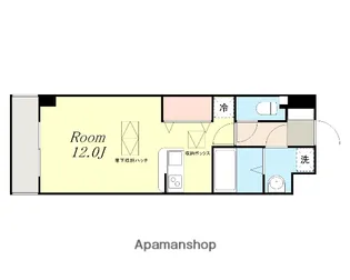 ルネス・カトー弐番館【104号室】の間取り