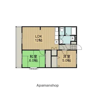 エスペーロ【1階】の間取り
