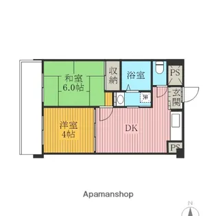 ウィンザーハイム相模原(南台)【303号室】の間取り