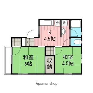 シティハイム エルデ【2階】の間取り
