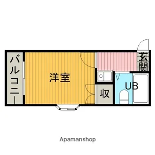 エリーズハウス【2階】の間取り